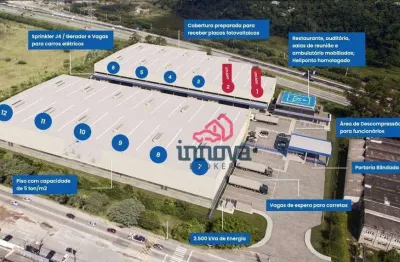 Galpão para alugar, 1470 m² por r$ 65.550,81/mês - jardim maria eliza - itaquaquecetuba/sp