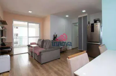 Apartamento com 3 dormitórios à venda, 75 m² por r$ 852.000,00 - jardim flor da montanha - guarulhos/sp