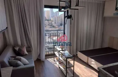Studio com 1 dormitório para alugar, 25 m² por r$ 3.097,00/mês - santana - são paulo/sp