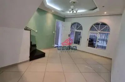 Sobrado com 3 dormitórios à venda, 231 m² por r$ 1.000.000,00 - vila carioca - guarulhos/sp