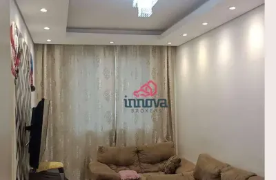 Apartamento com 2 dormitórios à venda, 46 m² por r$ 203.000,00 - pimentas - guarulhos/sp