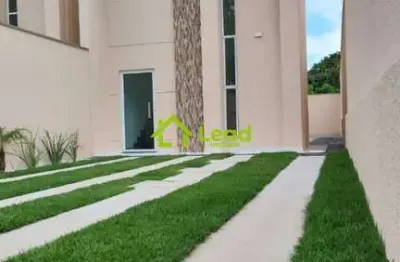 Casa duplex com 03 suítes solta á venda na vila dos pássaros no coaçu eusébio - ceará