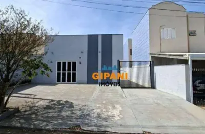 Salão para alugar, 90 m² por r$ 3.556,26 - dom bosco - jaguariúna/sp