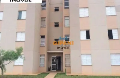 Apartamento com 2 dormitórios para alugar, 43 m² por r$ 1.527,48 - vargeão - jaguariúna/sp