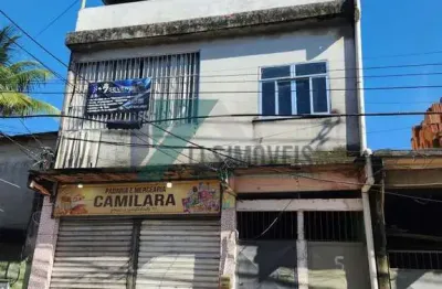 Casa / sobrado para venda em duque de caxias, jardim vila nova, 2 dormitórios, 1 banheiro