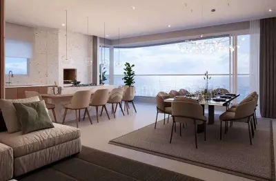 Alto padrão no ed le blanc brava residence com 3 ou 4 suítes na praia brava.