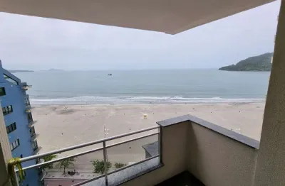 Frente mar temporada  -locação temporada - 1 suíte + 2 dormitórios - 1 vaga