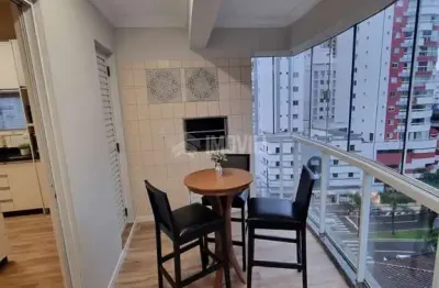 Apartamento  top 02 dormitórios sendo 01 suíte ampla sacada com churrasqueira e 01 v aga de garagem privativa