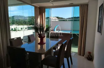 Locação lindo apartamento com piscina privativa, 02 suítes e 01 vaga privativa.
