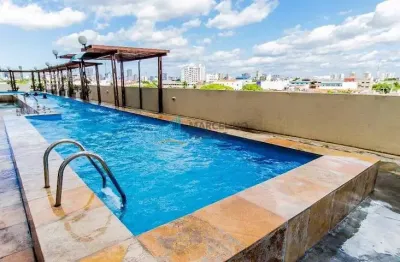 Apto 02 quartos 02 banheiros 01 vaga no edificio cidade port 24 hs nascente academia piscina