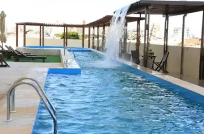 Apto 02 quartos 02 banheiros 01 vaga no edificio cidade port 24 hs nascente academia piscina