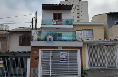 Casa sobrado à venda em parada inglesa - 4 dormitórios sendo 3 suítes, r$698k
