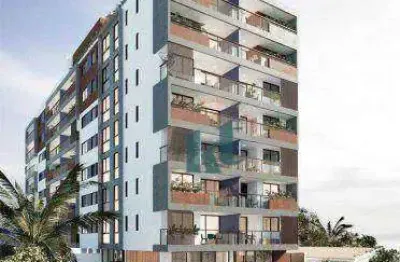 Apartamento com 2 dormitórios à venda, 95 m² por r$ 924.129,45 - camboinha - cabedelo/pb