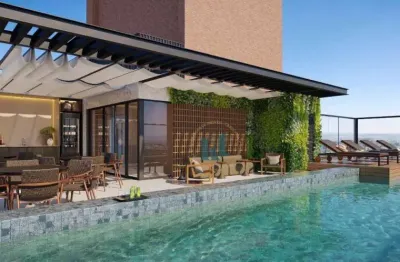 Apartamento com 1 dormitório à venda, 21 m² por r$ 297.065,71 - miramar - joão pessoa/pb