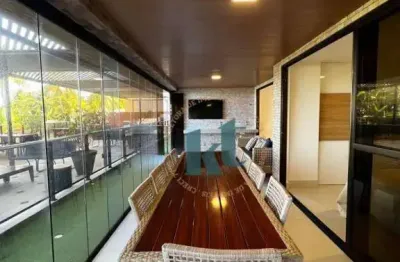 Apartamento com 3 dormitórios à venda, 158 m² por r$ 3.200.000,00 - camboinha - cabedelo/pb
