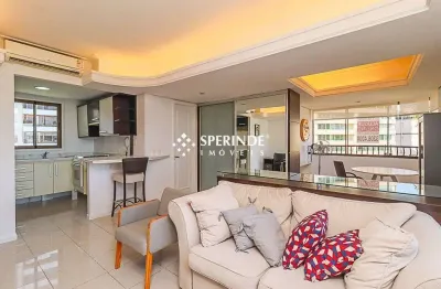 Apartamento de 1 dormitórios, 54,87 area privativa ,  e 1 vaga de garagem escrit