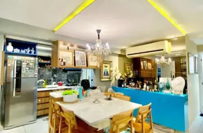 Apartamento com 3 quartos à venda na deusdedit costa sousa, 55, cocó, fortaleza por r$ 699.000