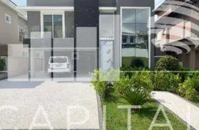 Casa nova à venda em condomínio em alphaville com 3 suítes - 325 m²