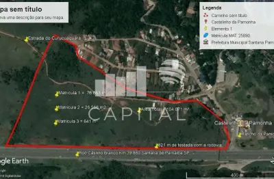 Terreno comercial para alugar na Estrada Municipal Bela Vista, 900, Alphaville, Santana de Parnaíba
