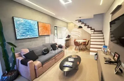 Alugo cobertura mobiliada em alphaville, com 2 suítes, 1 vaga, 127,79 m².