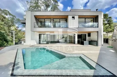 Casa nova à venda em condomínio em cotia 04 suítes 08 vagas 724 m²
