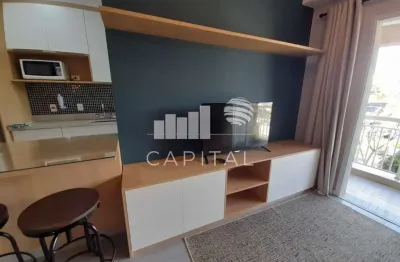 Alugo apartamento com 1 dormitório mobiliado em alphaville