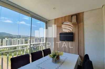 Vendo lindo  apartamento com  3 suítes , varanda gourmet , vista permanente  edífício reserva alphasitio alphaville