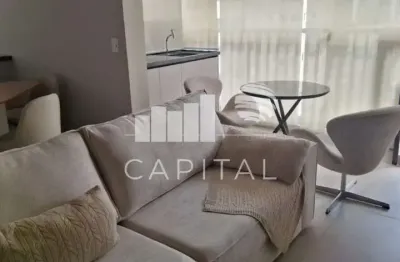 Locação de apartamento novo mobiliado no centro de alphaviller