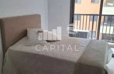 Locação de apartamento mobiliado novo no  centro de alphaville