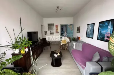 Apartamento com 2 quartos à venda no José Menino, Santos 