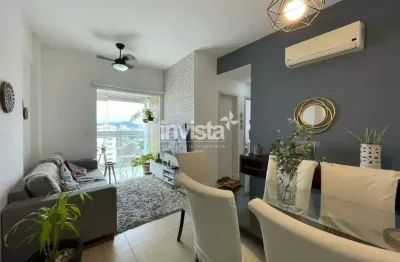 Apartamento com 2 quartos à venda no Estuário, Santos 