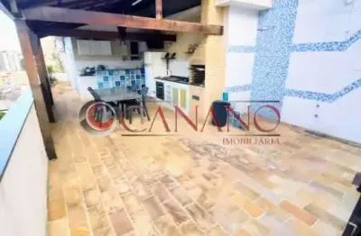 Cobertura com 3 quartos à venda na rua coração de maria, cachambi, rio de janeiro, 147 m2 por r$ 565.000