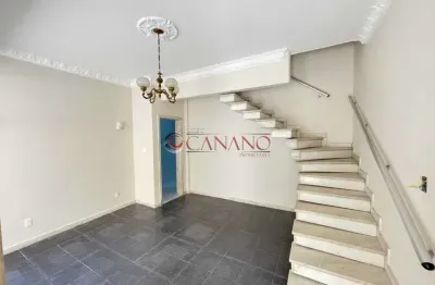 Casa em condomínio fechado com 3 quartos à venda na rua heráclito graça, méier, rio de janeiro, 110 m2 por r$ 350.000