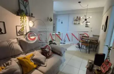 Apartamento com 3 quartos à venda na estrada adhemar bebiano, del castilho, rio de janeiro, 65 m2 por r$ 520.000