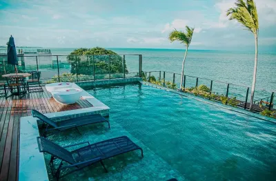 Ref: ap062 - flat à venda, joão pessoa, jardim oceania, 1 e 2 quarto, beira mar