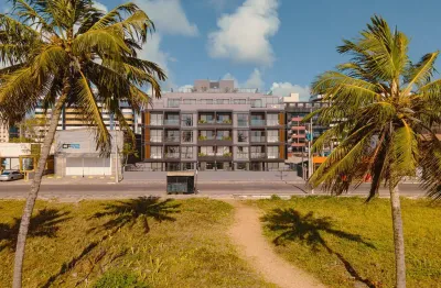 Ref: ap073 - flat à venda, cabedelo, intermares, 1 e 2 quartos, beira mar