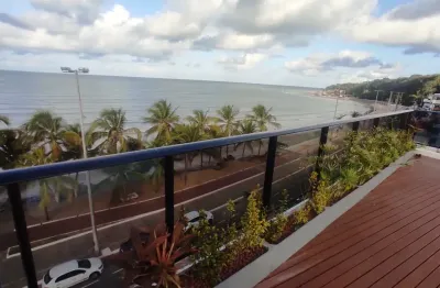 Ref: ap012 - flat à venda, joão pessoa, cabo branco, 1 quarto, beira mar