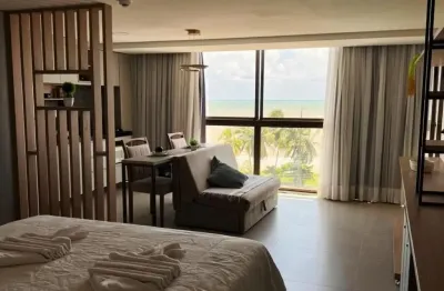 Ref: ap038 - flat à venda, joão pessoa, cabo branco, 1 quarto, mobiliado (porteira fechada)