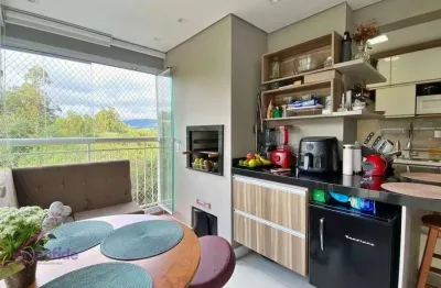 Apartamento com 2 dormitórios para alugar, 70 m² por r$ 5.237,00 - jardim ana maria - jundiaí/sp