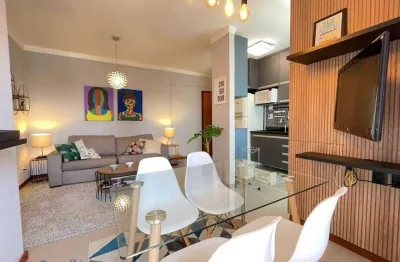 Apartamento mobiliado para locação, localizado no condomínio residencial 9 de julho i, no jardim paulista  jundiaí/sp