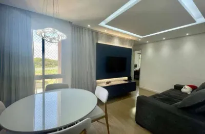 Apartamento mobiliado para locação no condomínio differenziato, localizado no bairro medeiros, em jundiaí/sp.