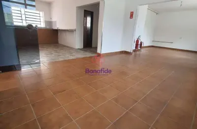 Salão comercial para locação, jardim pacaembu, jundiaí - sl0128.