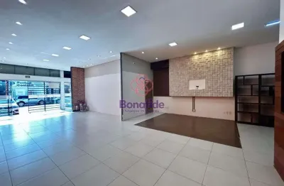 Salão comercial para locação, vila vianelo, jundiaí - sl0065.