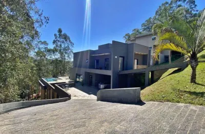 Casa com 3 dormitórios à venda, 330 m² por r$ 2.800.000,00 - serra dos lagos - cajamar/sp