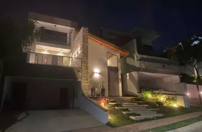 Casa com 4 dormitórios à venda, 340 m² por r$ 3.600.000,00 - loteamento brisas do lago - jundiaí/sp