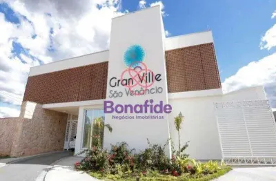 Terreno à venda no condomínio gran ville são venâncio i, localizado na cidade de itupeva/sp.