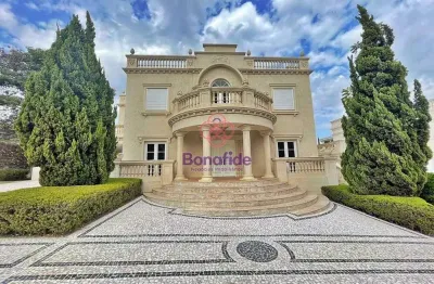 Casa com 4 dormitórios à venda, 641 m² por r$ 6.000.000,00 - cidade santos dumont - jundiaí/sp