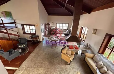 Casa com 3 dormitórios à venda, 557 m² por r$ 3.500.000,00 - chácara malota - jundiaí/sp