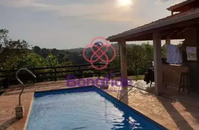 Chácara residencial à venda, chácaras novo hamburgo, campo limpo paulista - ch0054.