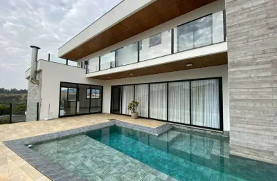 Casa de alto padrão à venda em jundiaí, condomínio reserva da serra | 3 suítes, 3 vagas